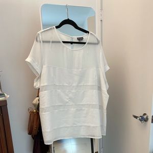 City Chic cream Top